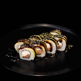 Грін Рол з лососем